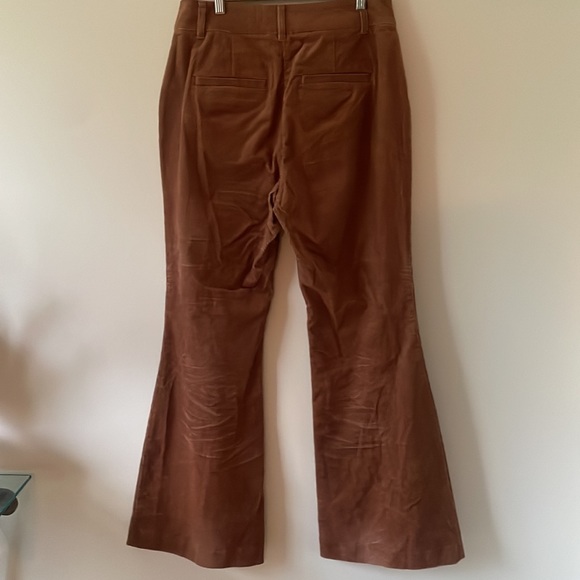 Boden High Waisted Corduroy Flare Leg Pants, size 8P - Picture 8 of 12